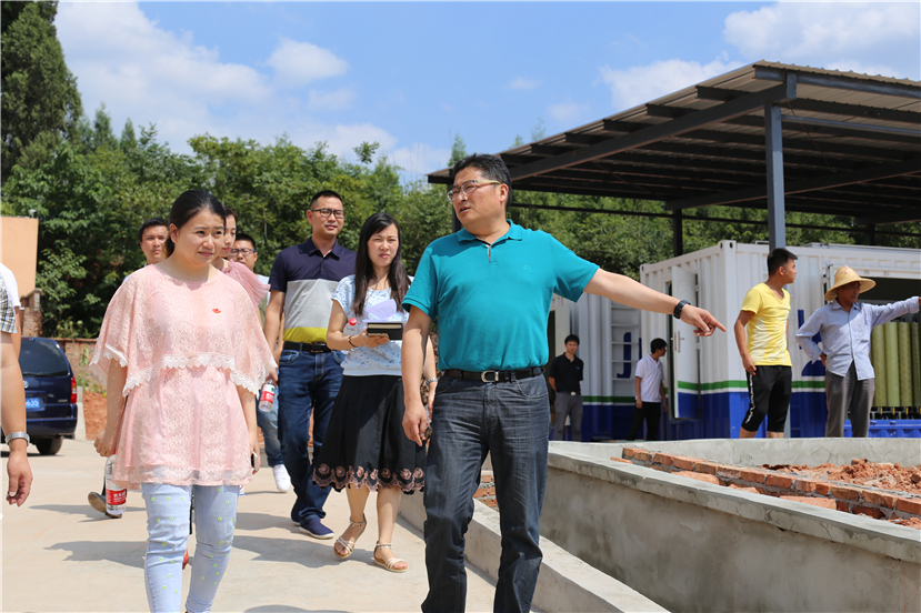 集團(tuán)第一檢查組檢查杰陽排水公司、固廢處置公司安全防汛和環(huán)保達(dá)標(biāo)各項(xiàng)工作1